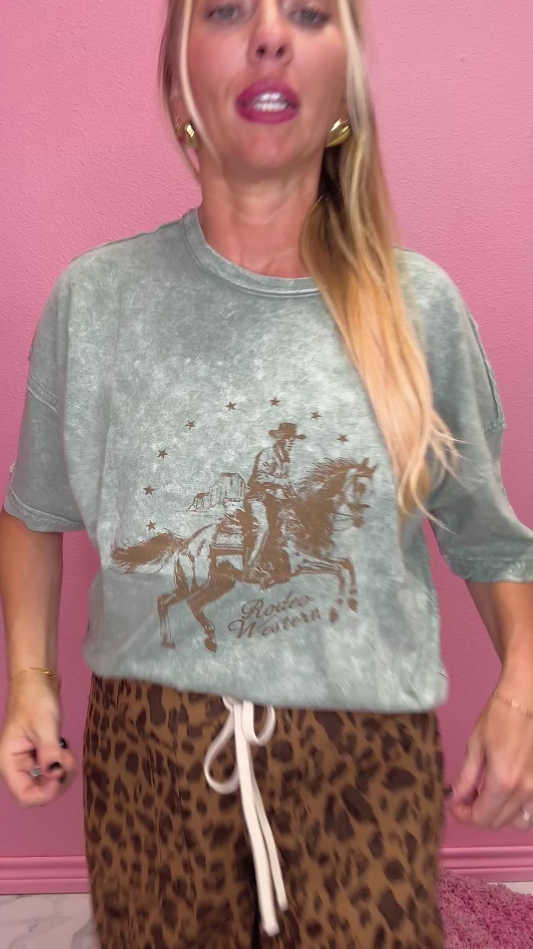 The Wrangler Olive Relaxed Tee