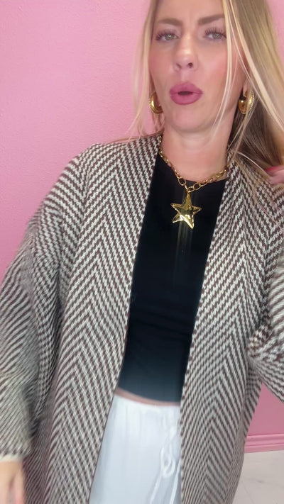 The Mocha Duster Cardigan