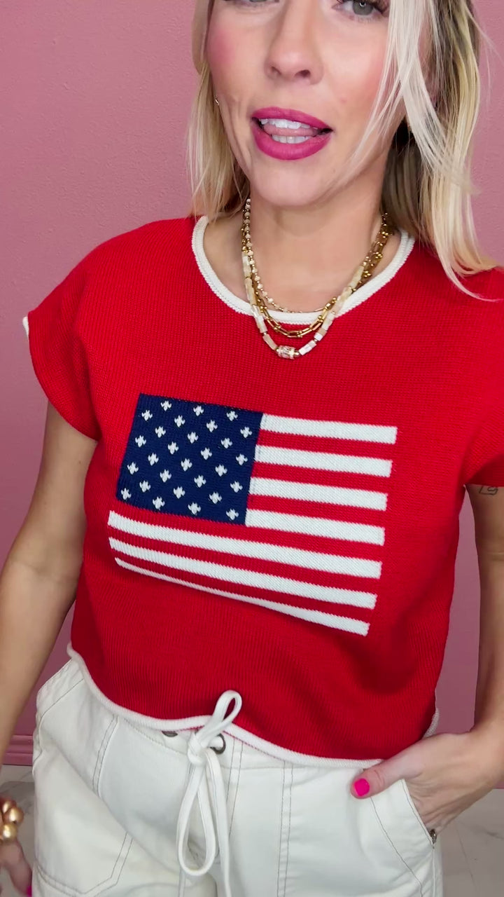 Star-Spangled Chic Vest