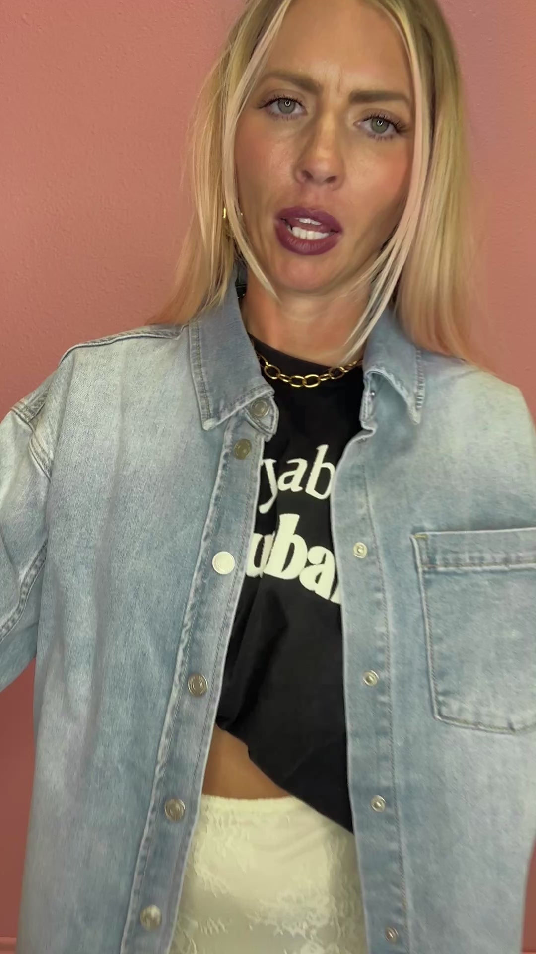 The Bianca Denim Top
