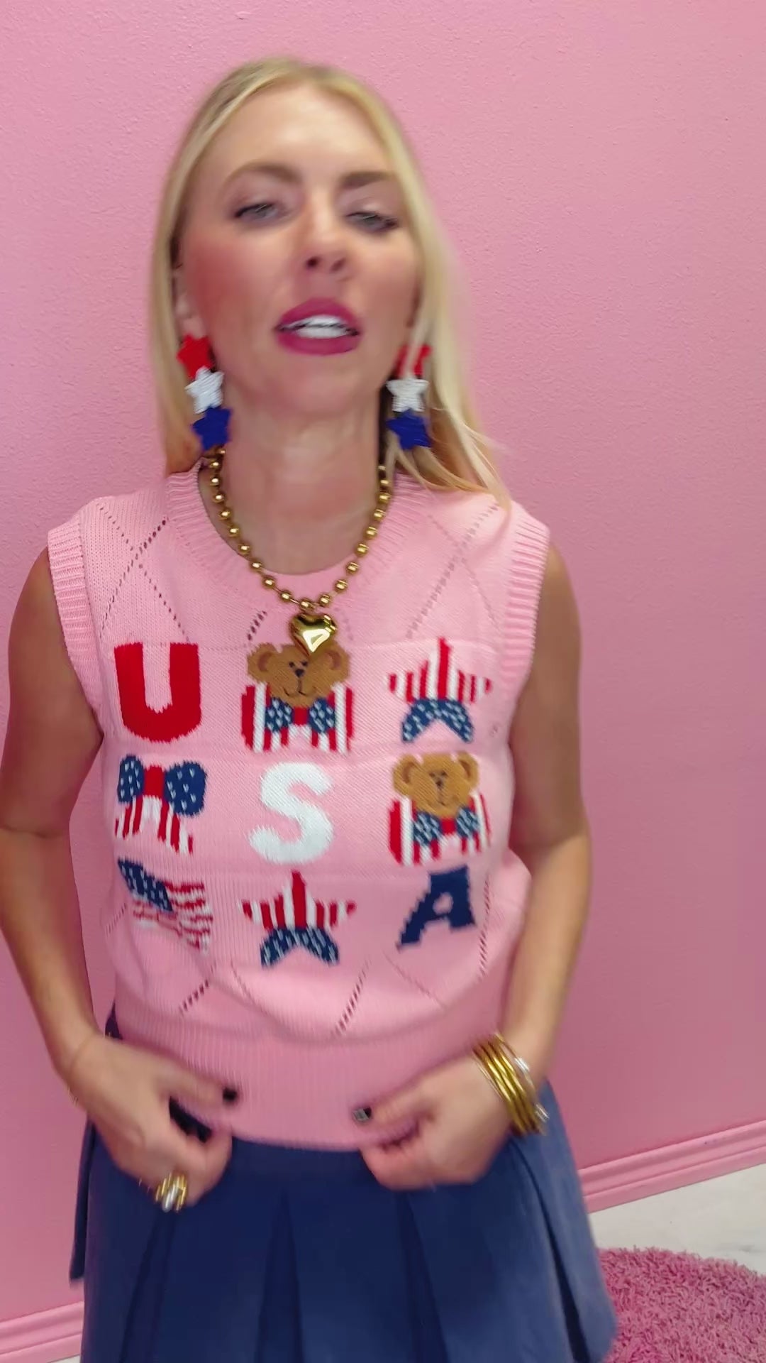 Suns Out Pleated Skort