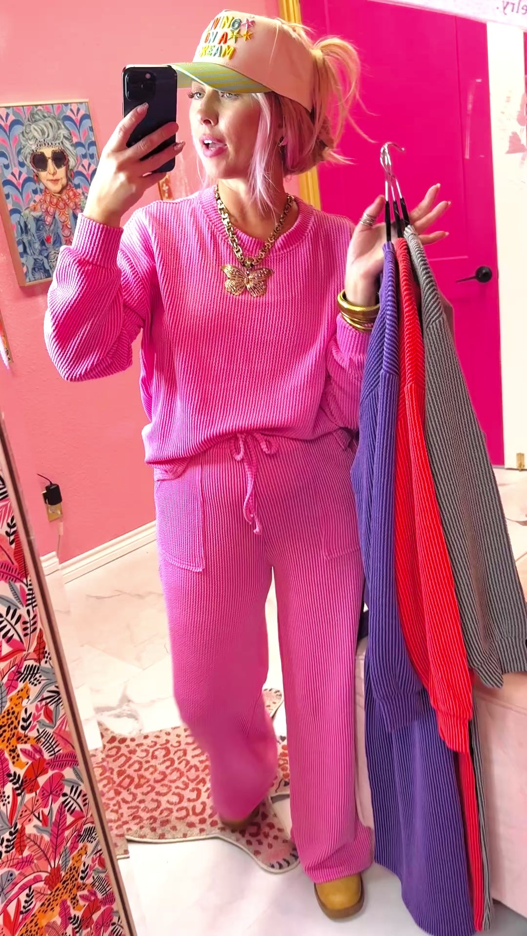 Riley & Relaxed Pullover Pants Set