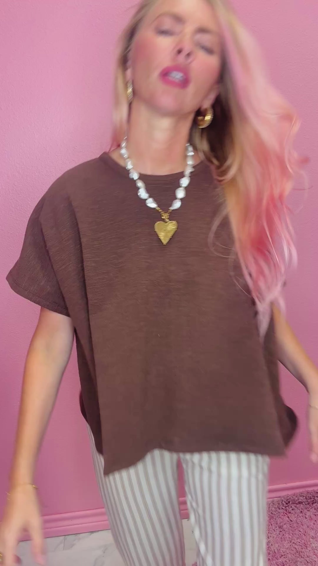 Make It Count Oversized Tee