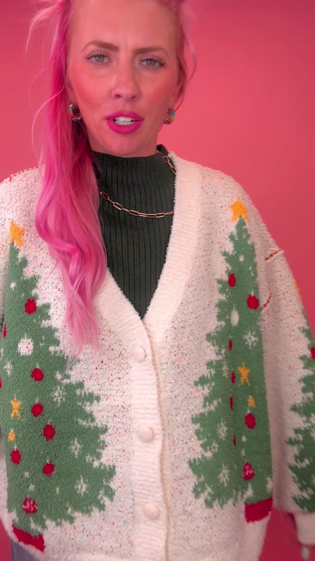 Under The Tree Christmas Sweater