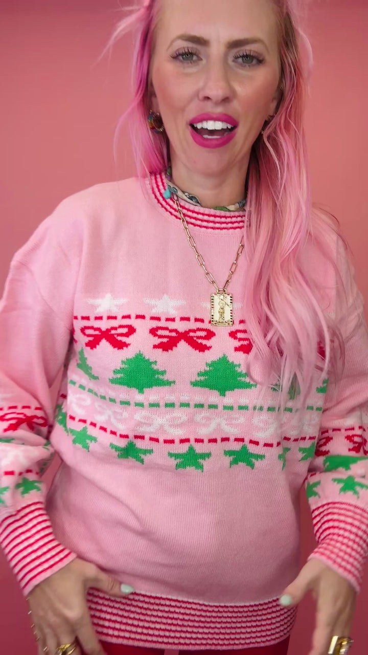 Sugar Plum Christmas Sweater
