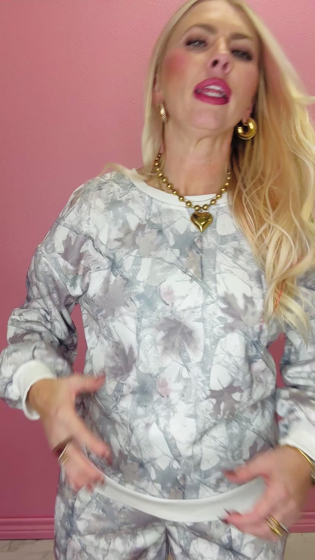 The Riley Camo Lounge Set