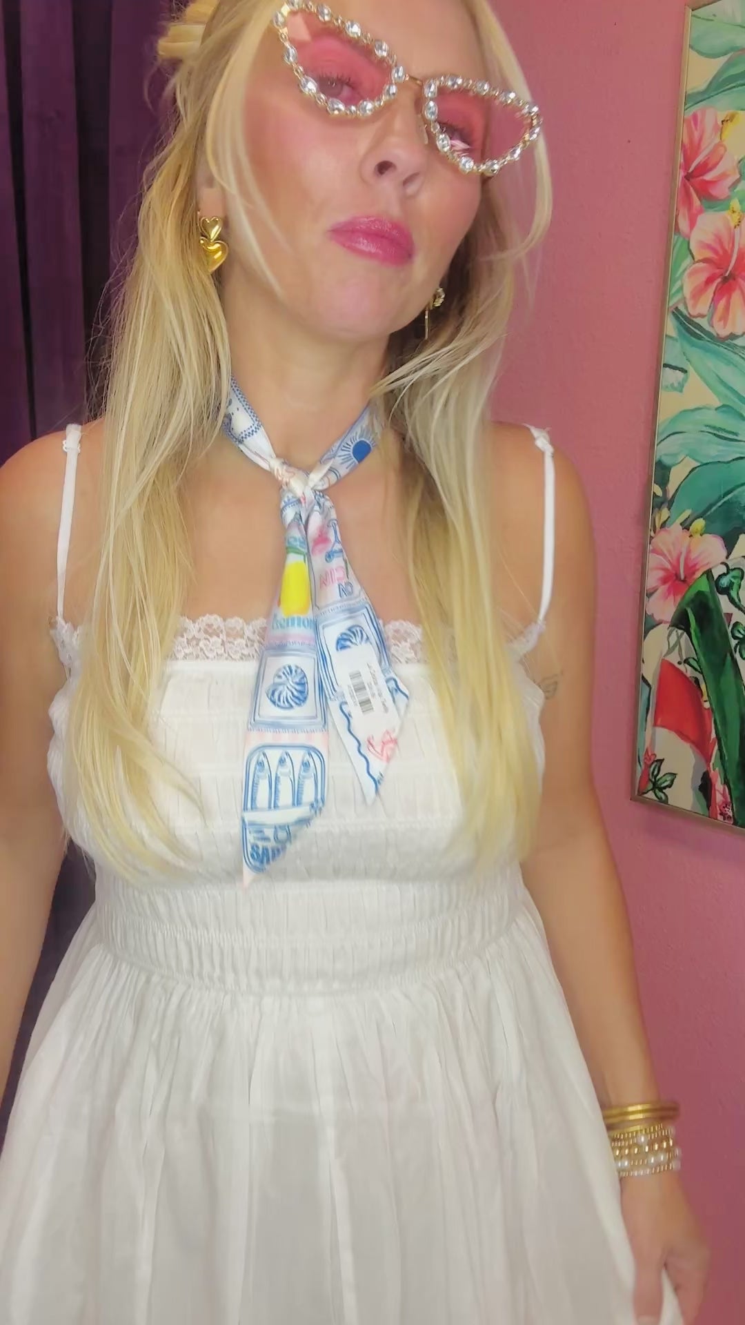 The Daisy Daydream Lace Trim Romper