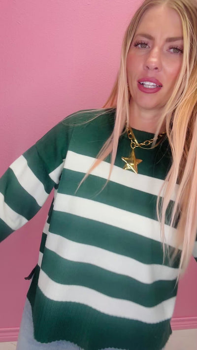 The Bold Stripe Sweater