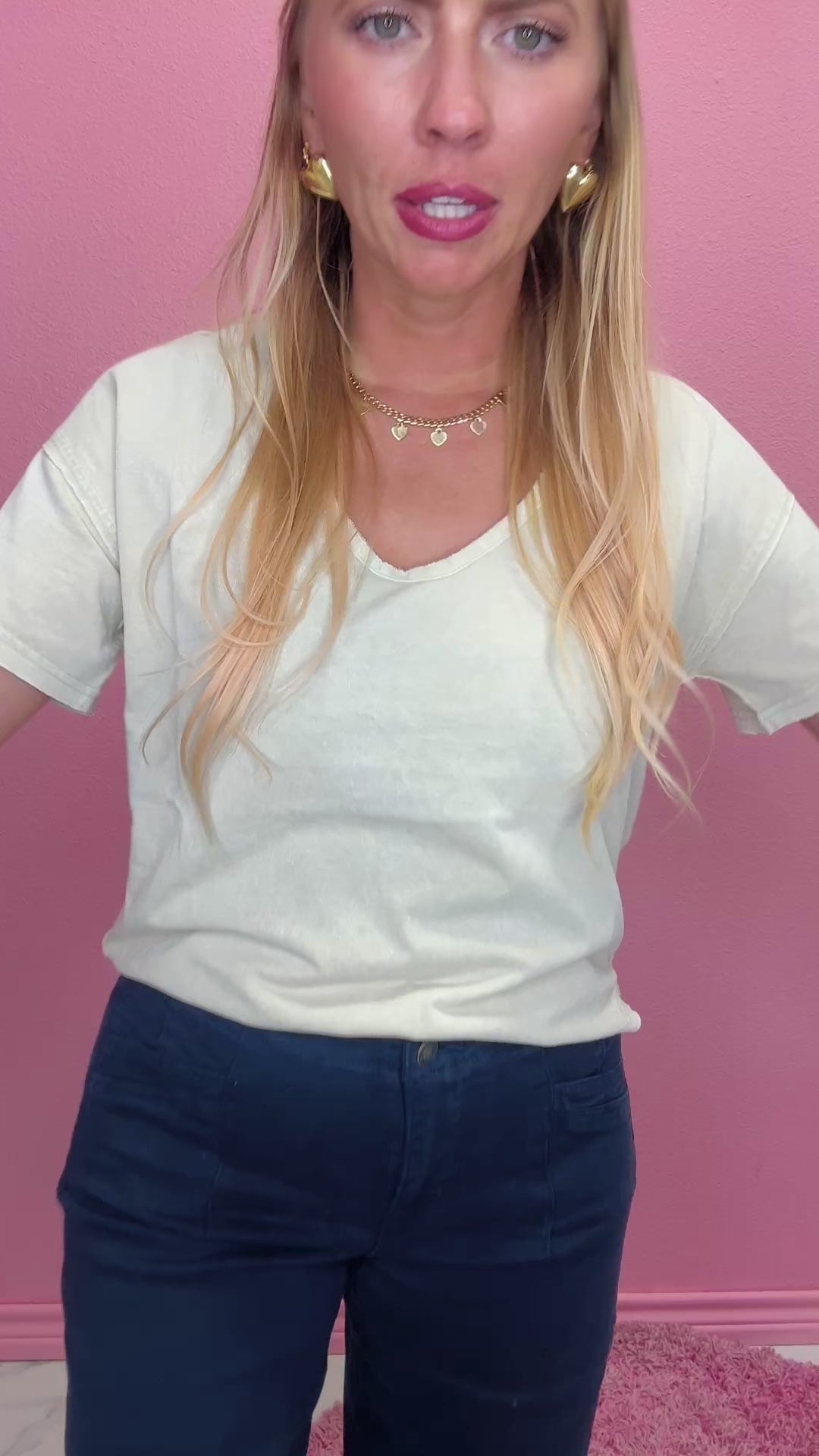 The Skylar Washed Knit Tee