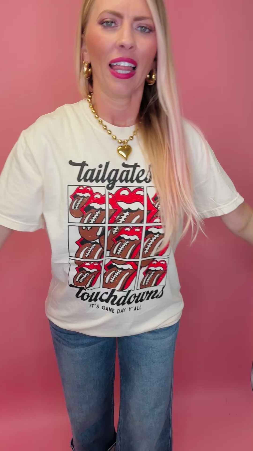 Tailgates & Touchdowns Graphic Tee