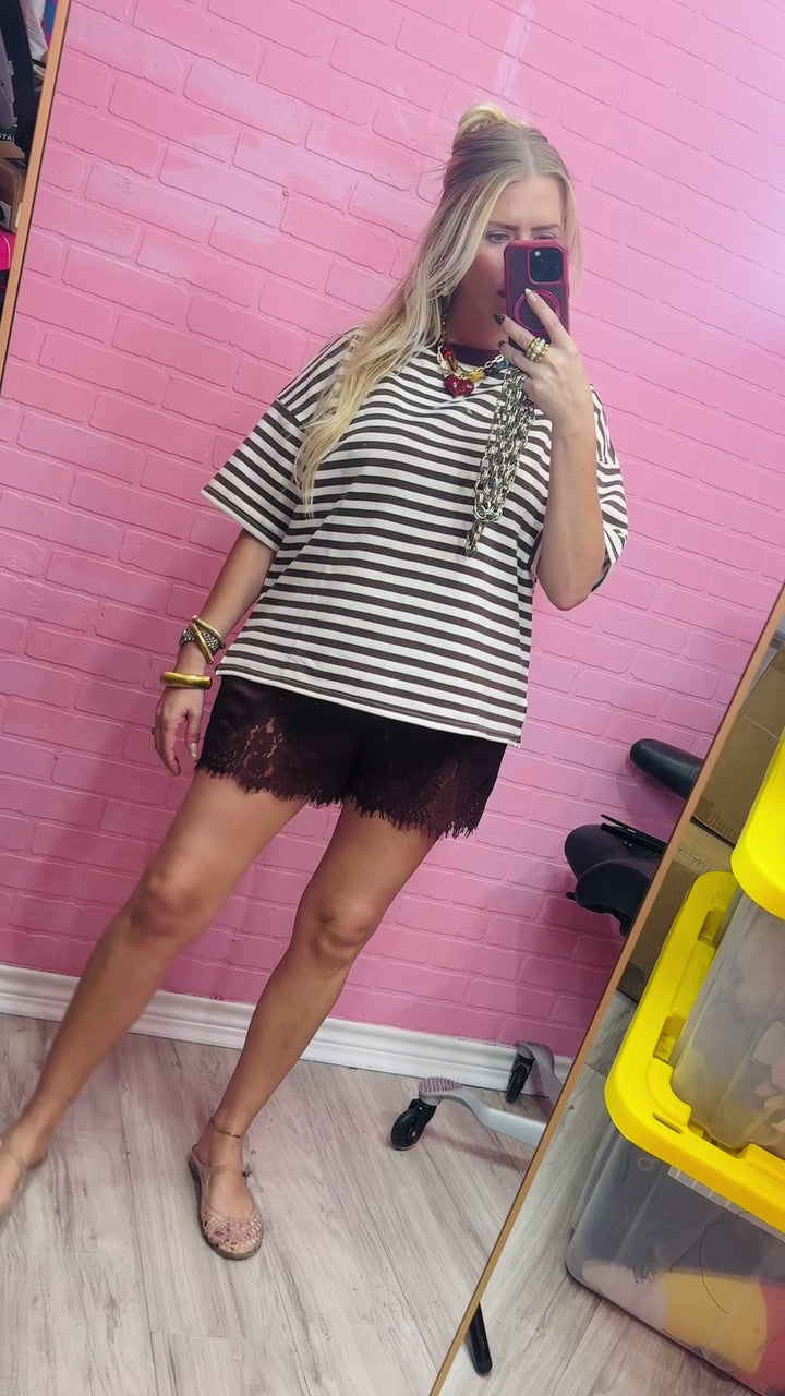 Coastal Weekend Stripe Tee