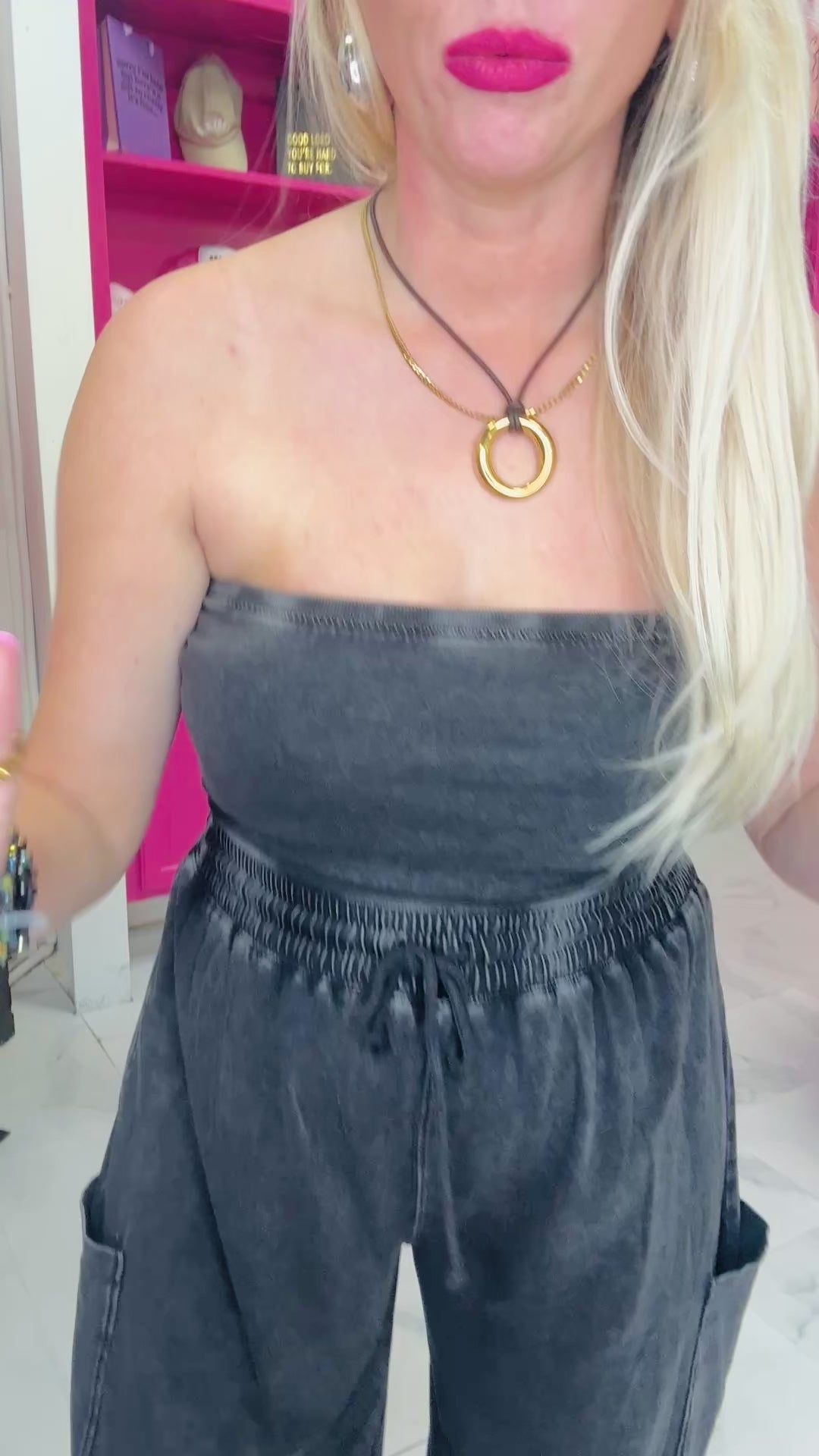 The Kristyn Tube Top Jumpsuit