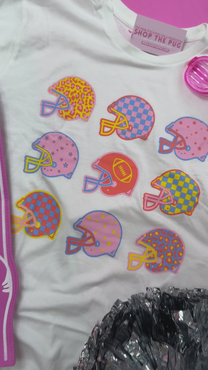 Funky Football Graphic Tee