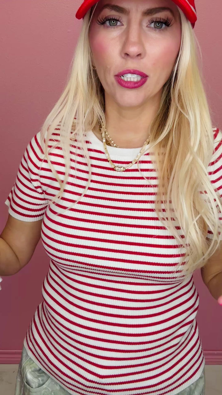 City Slick Stripe Tee