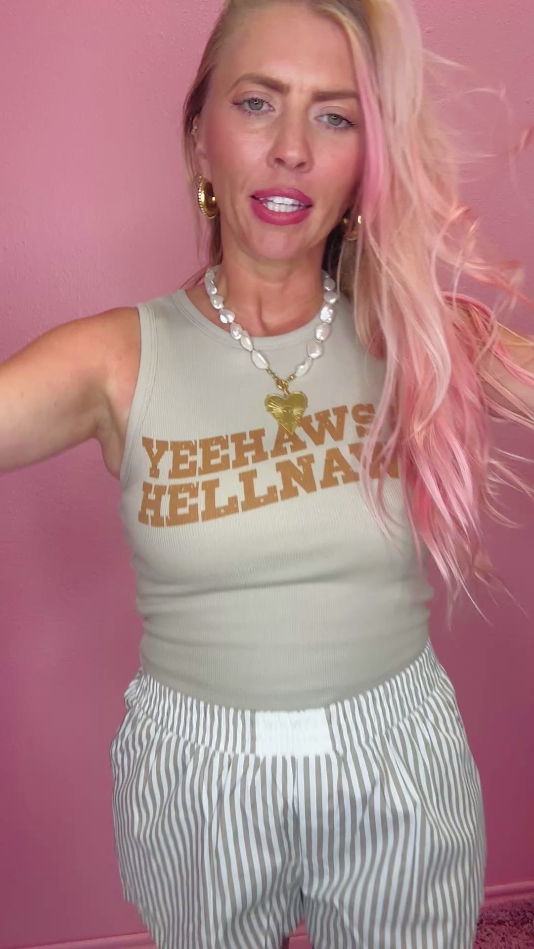 Yeehaws & Hellnaws Crop Tank