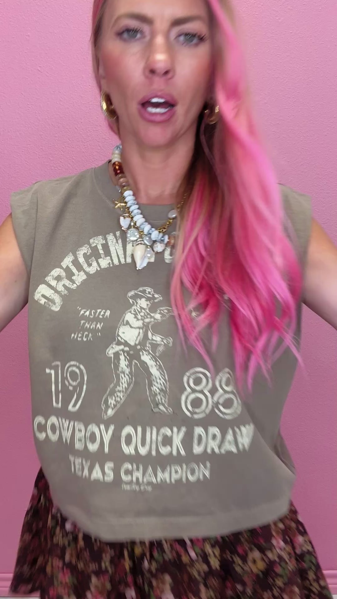 Original Gangsta Boxy Muscle Top