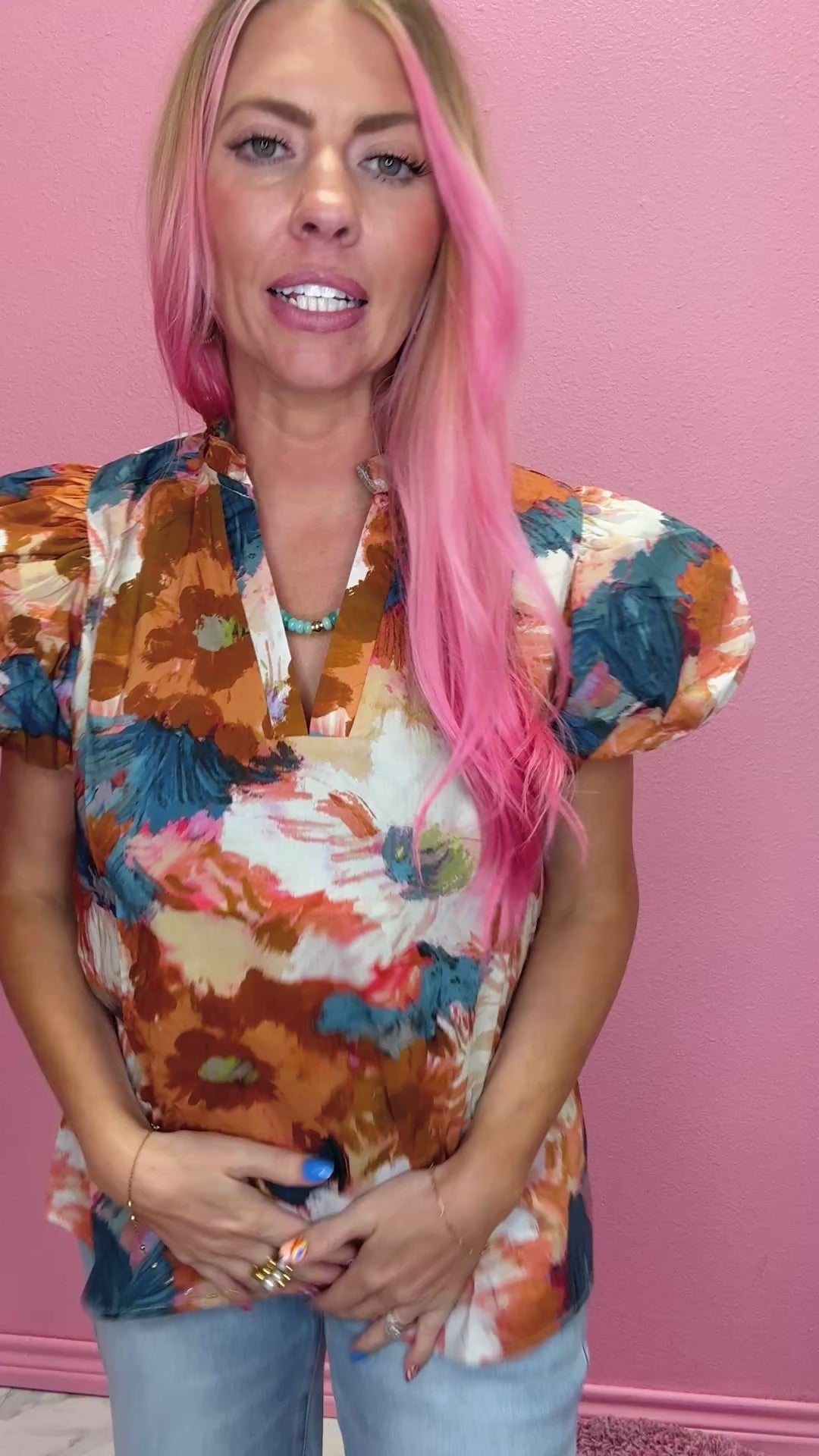 The Sugar Promise Floral Top