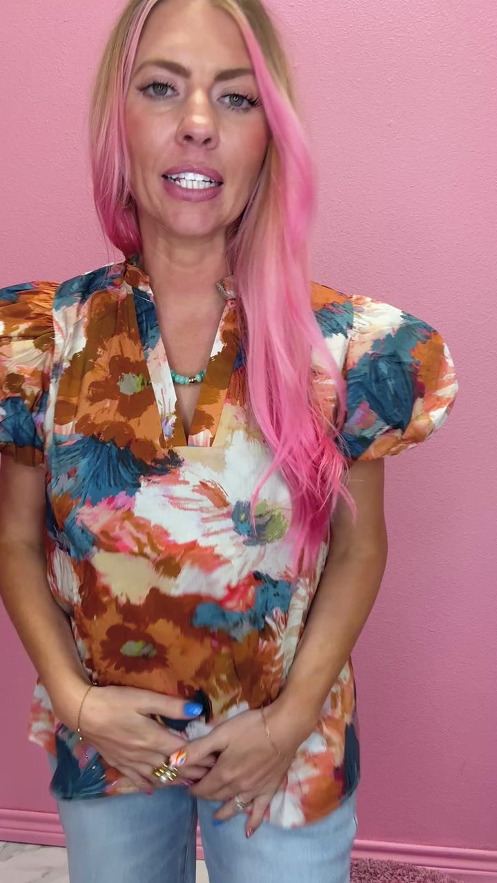 The Sugar Promise Floral Top