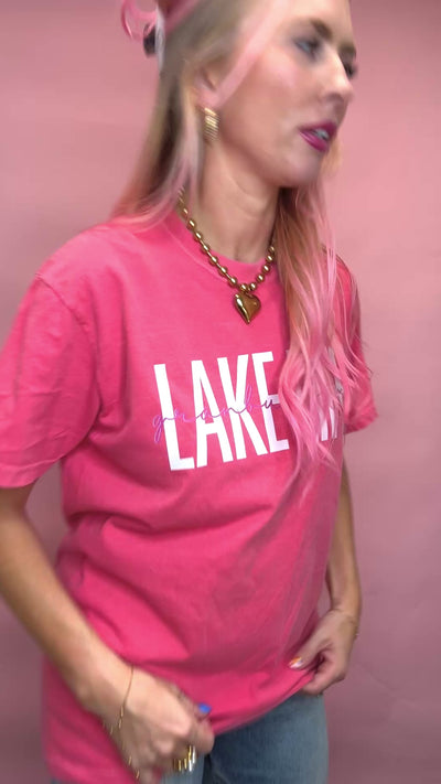 Granbury Lake Life Comfort Color Tee