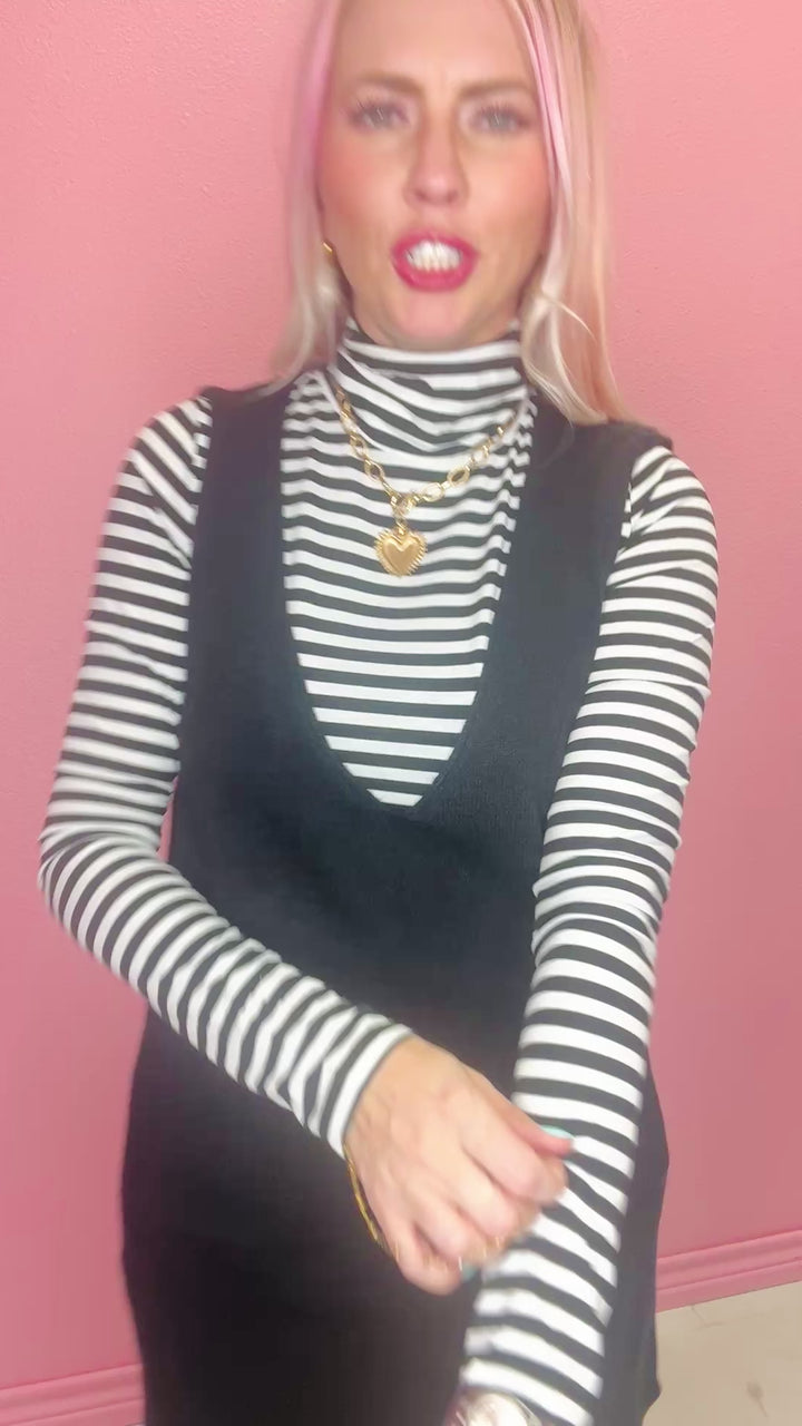 The Timeless Stripe Turtleneck