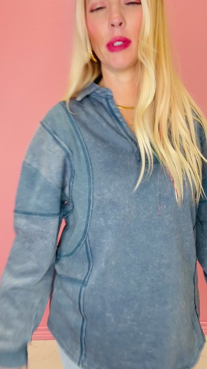 The Emory Mineral Washed Top