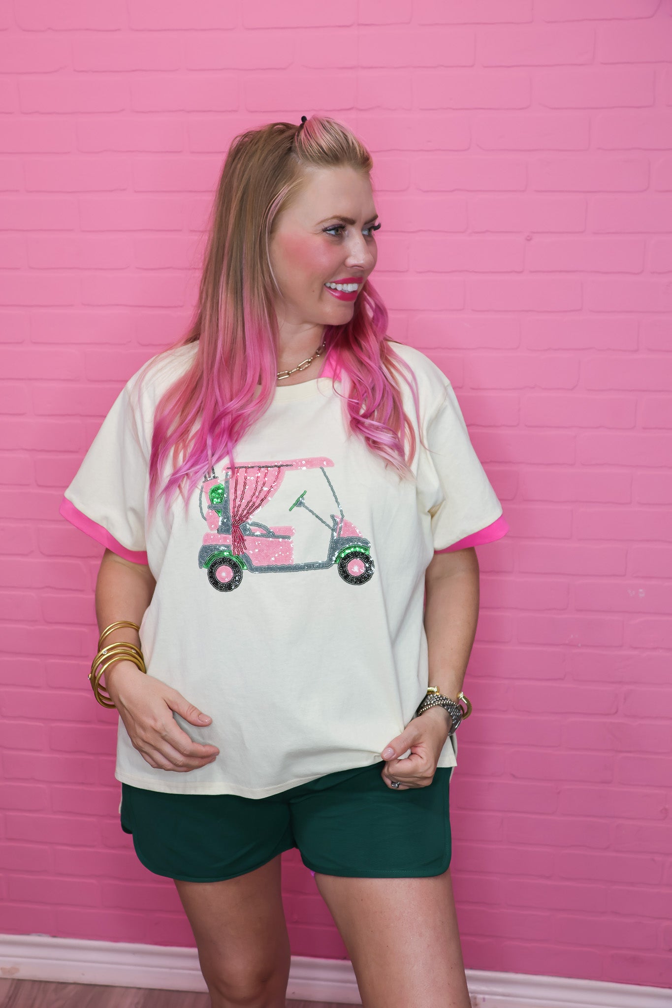 Golf Cart Short Sleeve Top