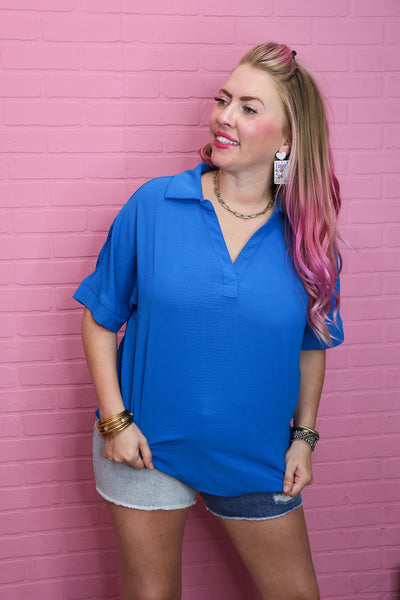 The Sierra Collared Top