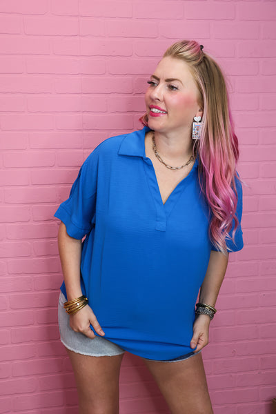 The Sierra Collared Top