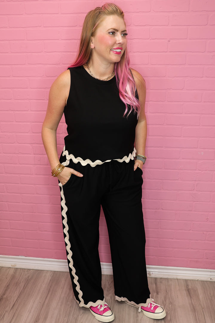 The Sandra Rick Rack Top