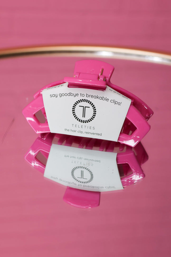 Open Paradise Pink Hair Clip