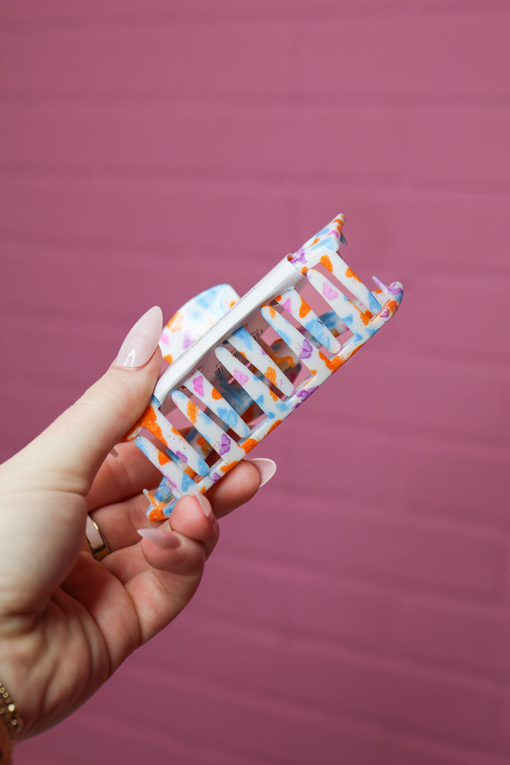 Open Fluttering By Hair Clip