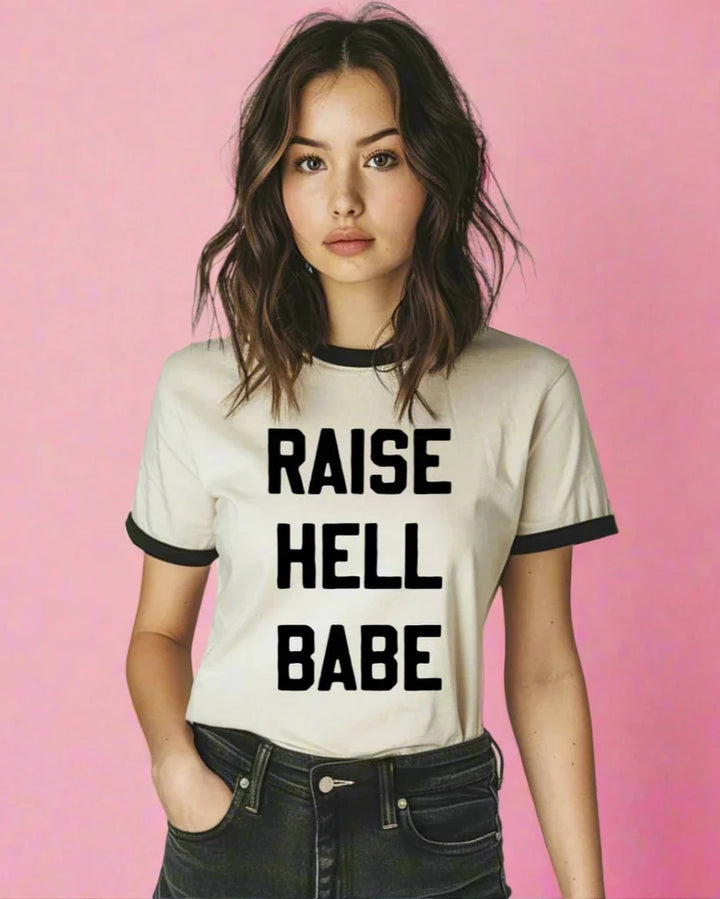 Raise Hell Babe Graphic Tee