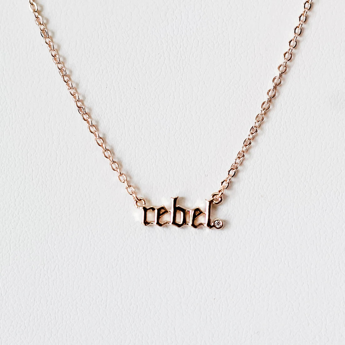 Rebel Rose Gold Necklace