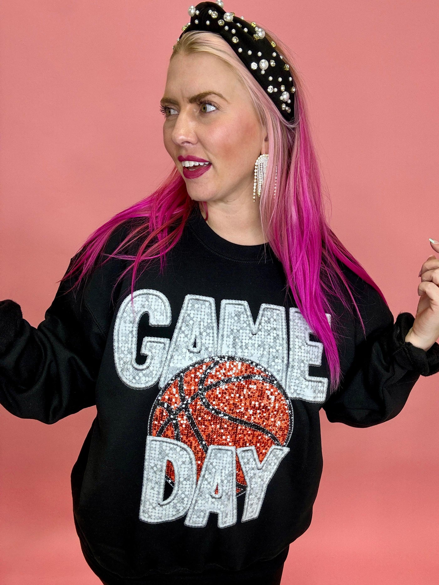 Game Day Basketball Sweatshirt