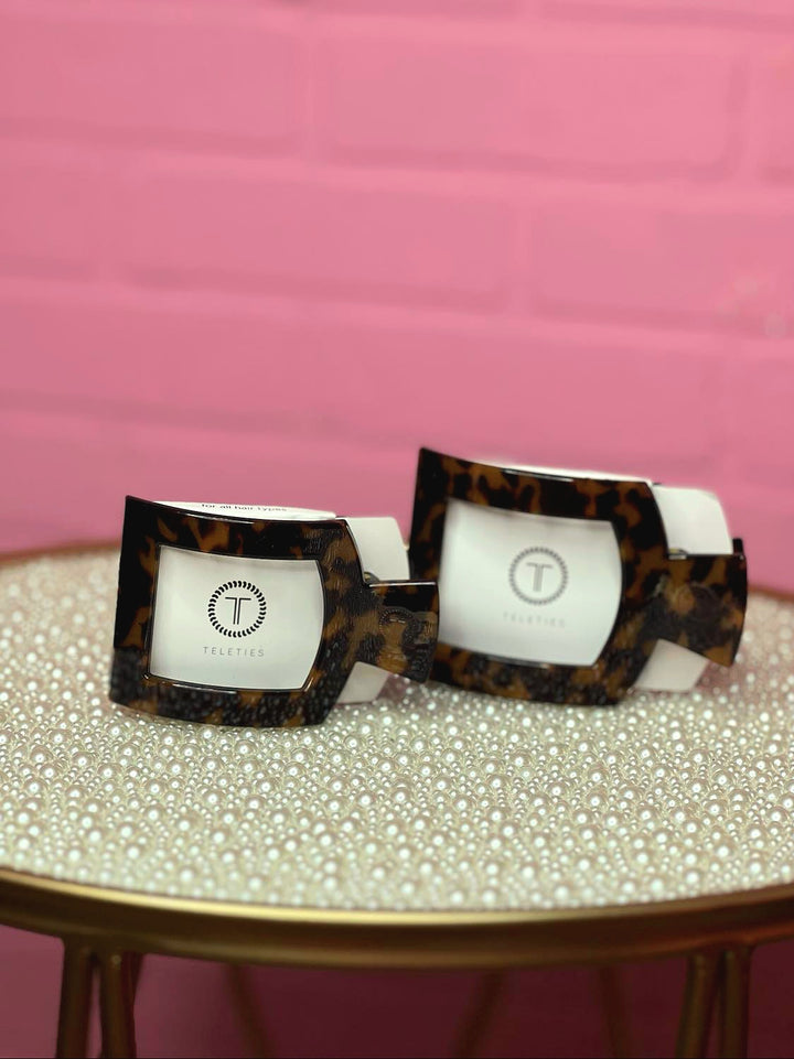 Tortoise Flat Square Clip
