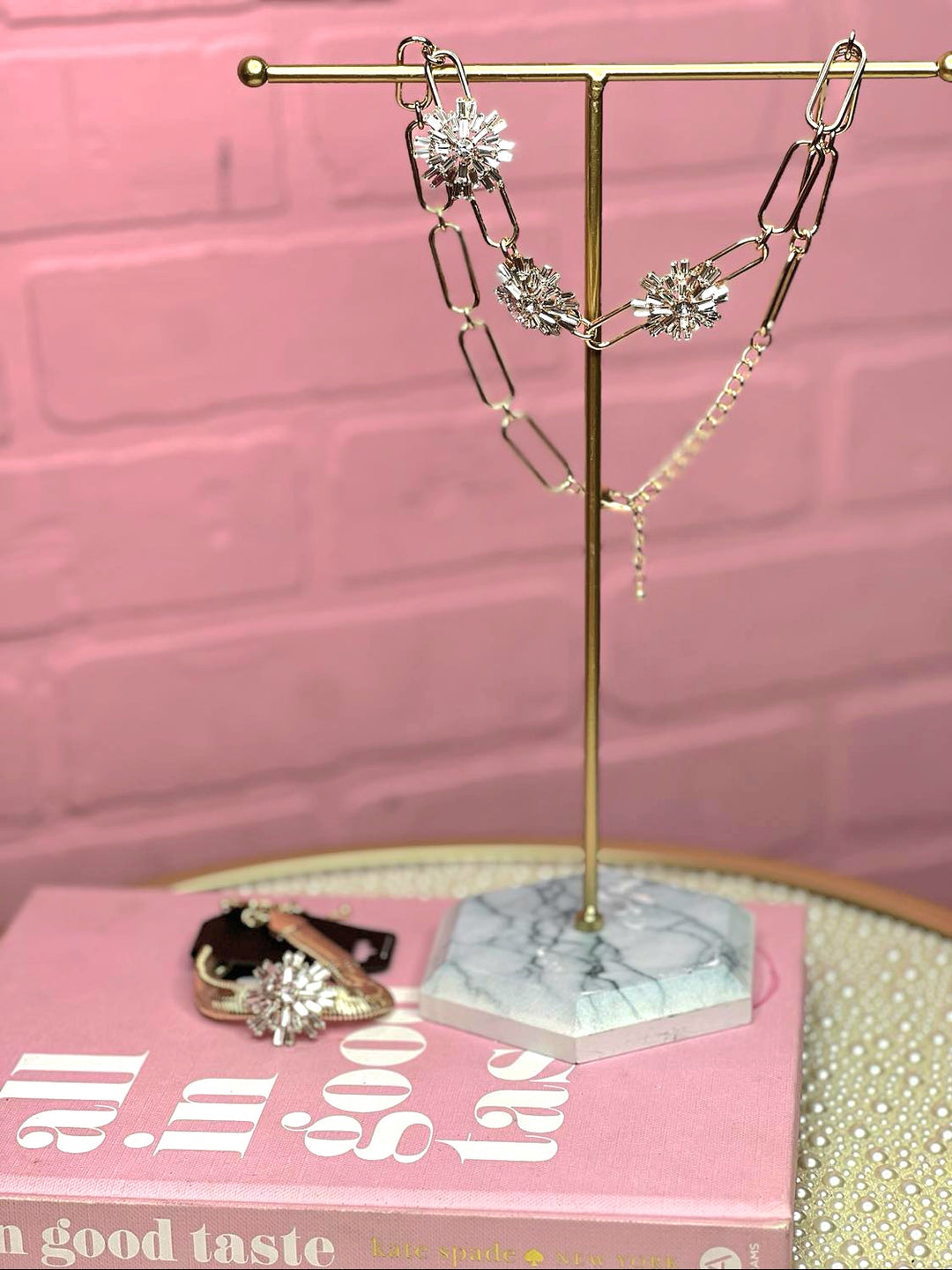 Paperclip Burst Necklace
