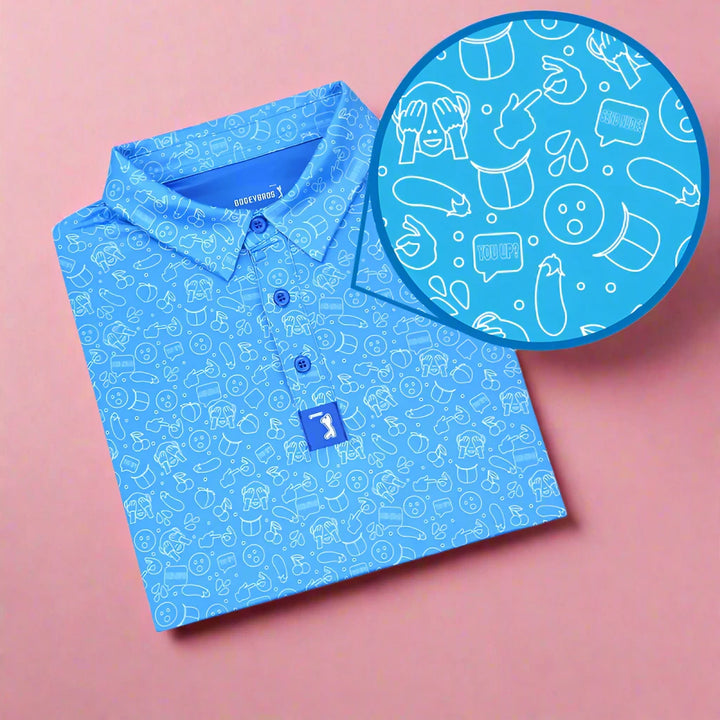 Risky Texts Men’s Polo Shirt