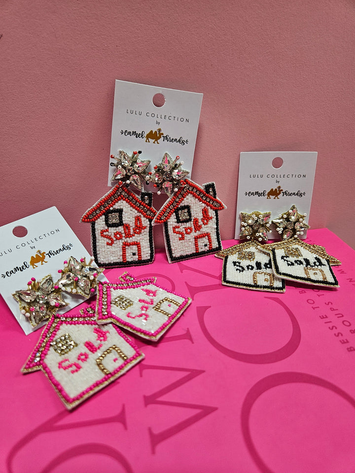 Sold Beaded Earrings