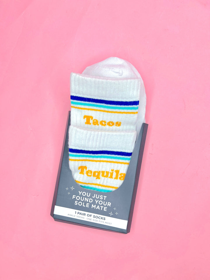 Tacos And Tequila Socks