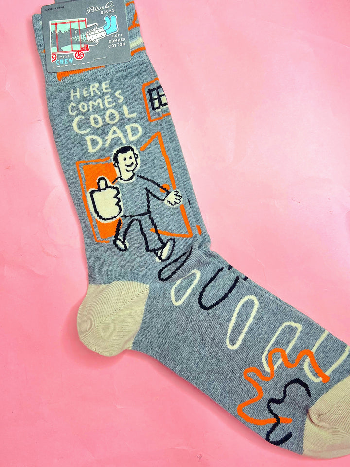 Here Comes Cool Dad Men's Socks
