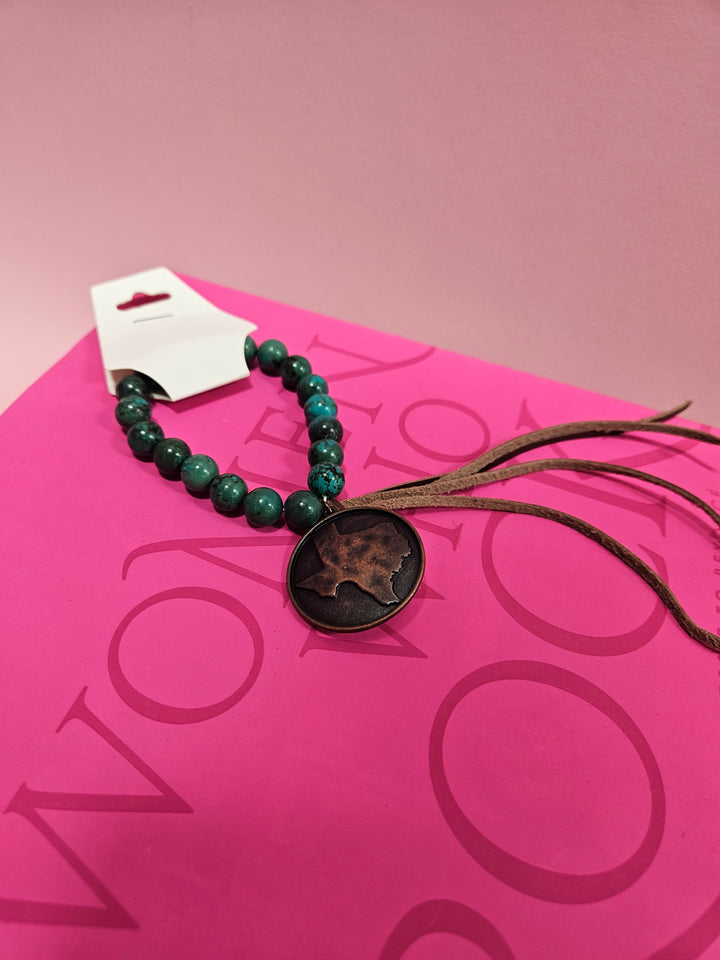 Copper Pendent Bracelet