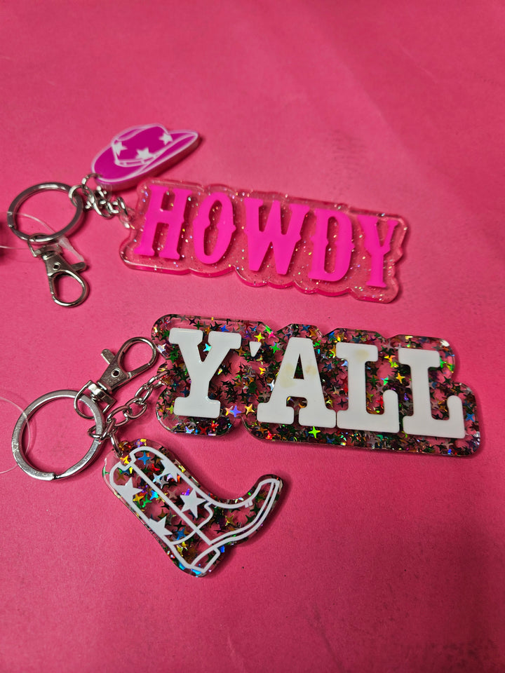 Y'all Keychain
