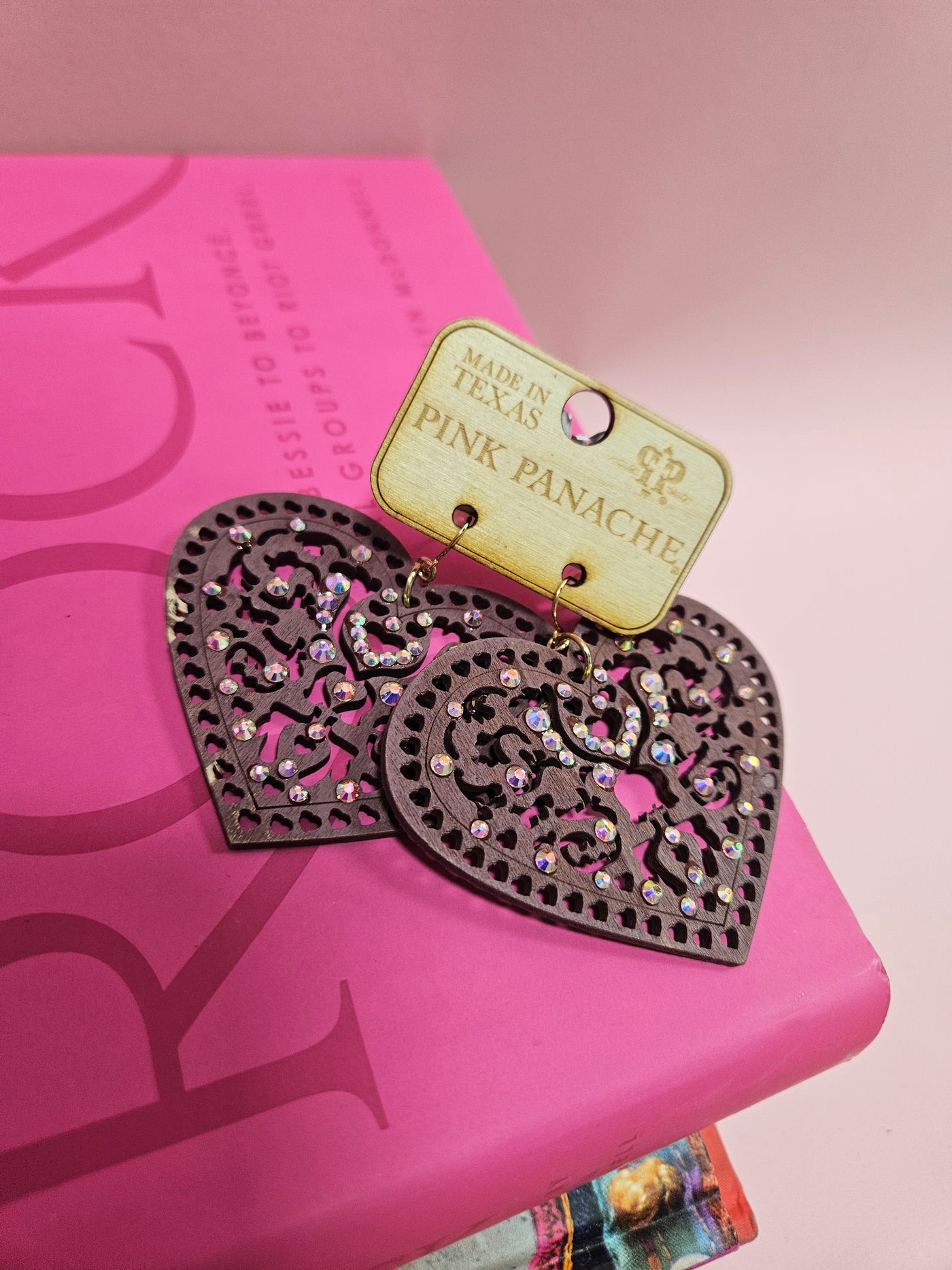 The Winnie Heart Earring
