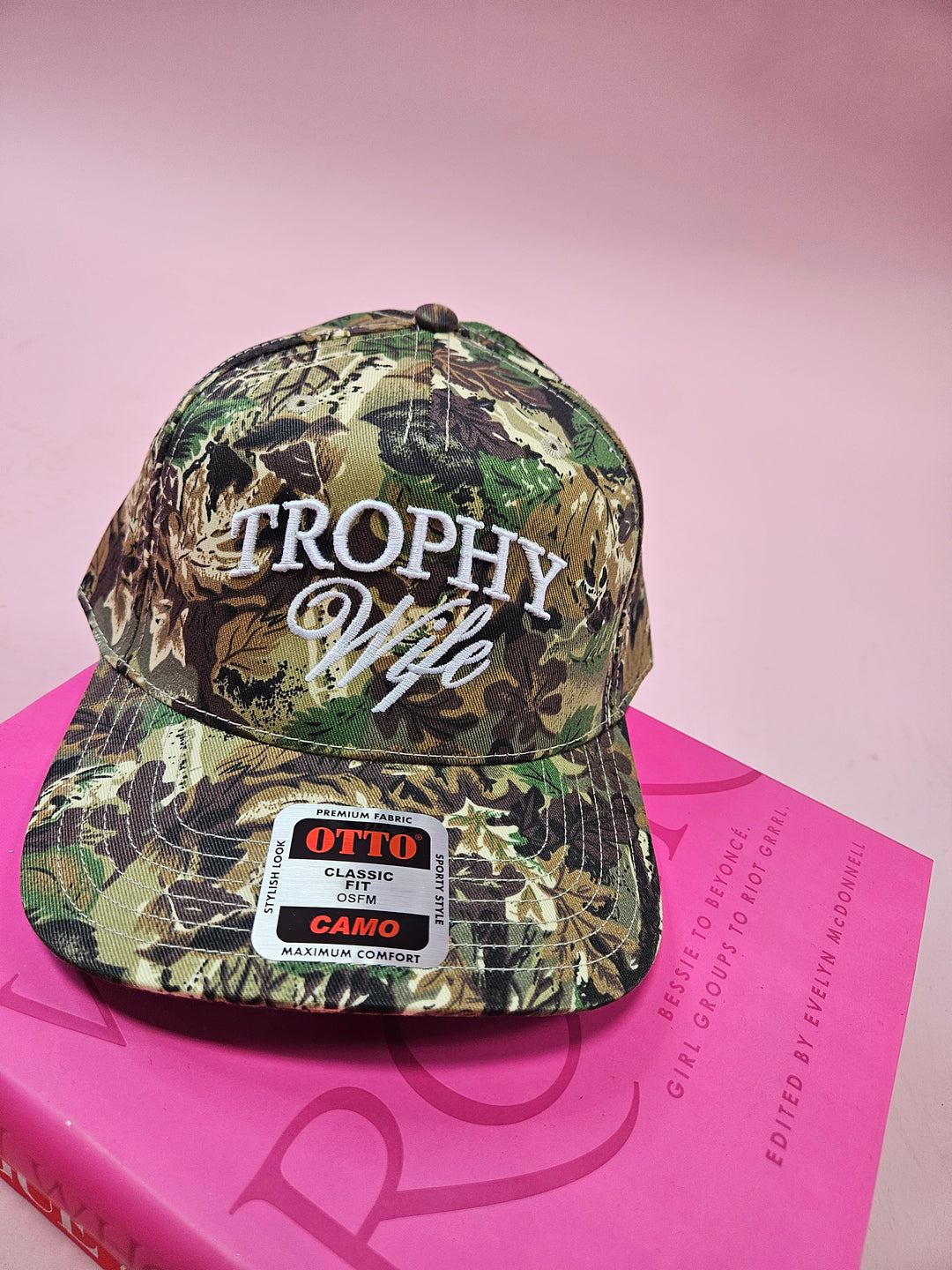 Trophy Wife Camo Cap