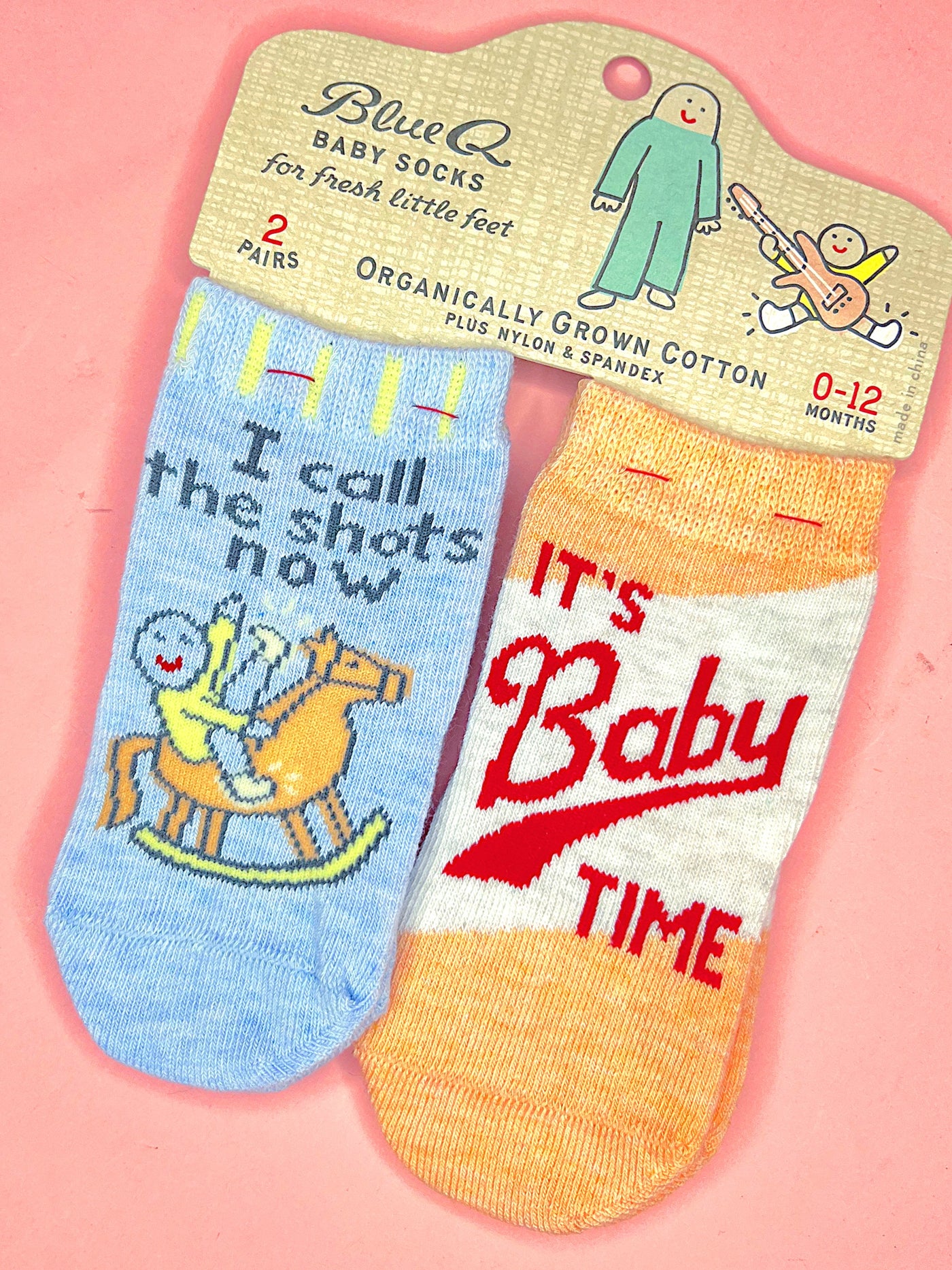 I Call The Shots Baby Socks