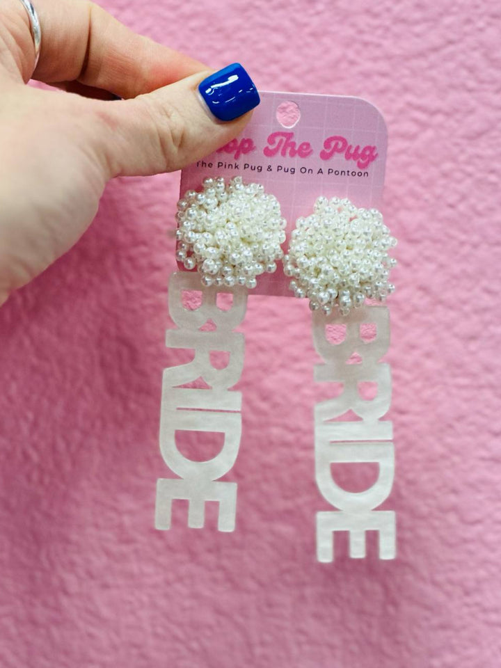 Bride To Be Earrings