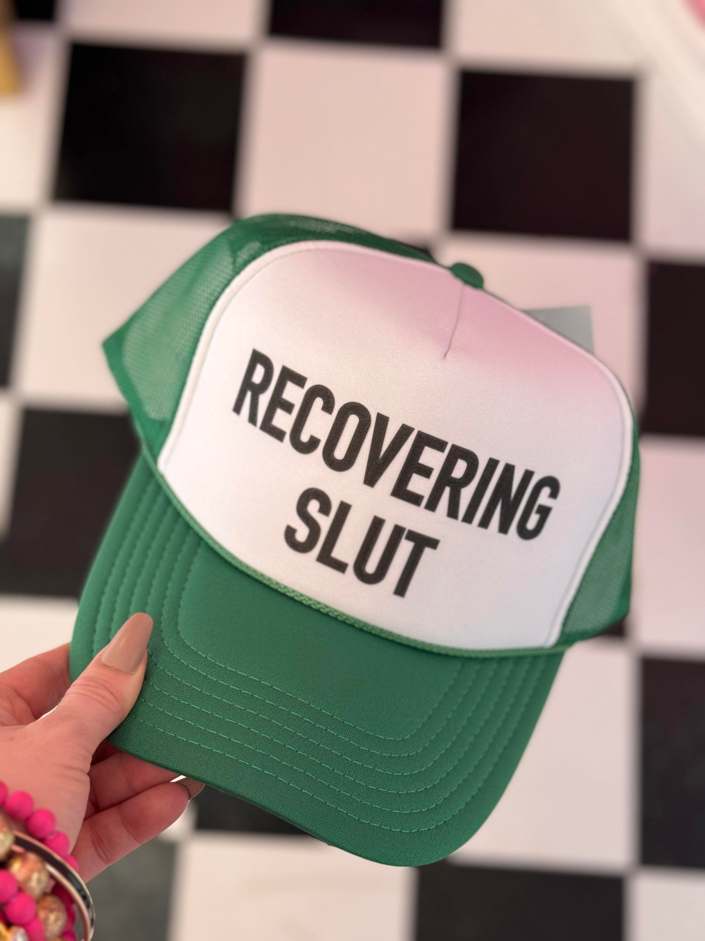Recovering Slut Trucker Hat