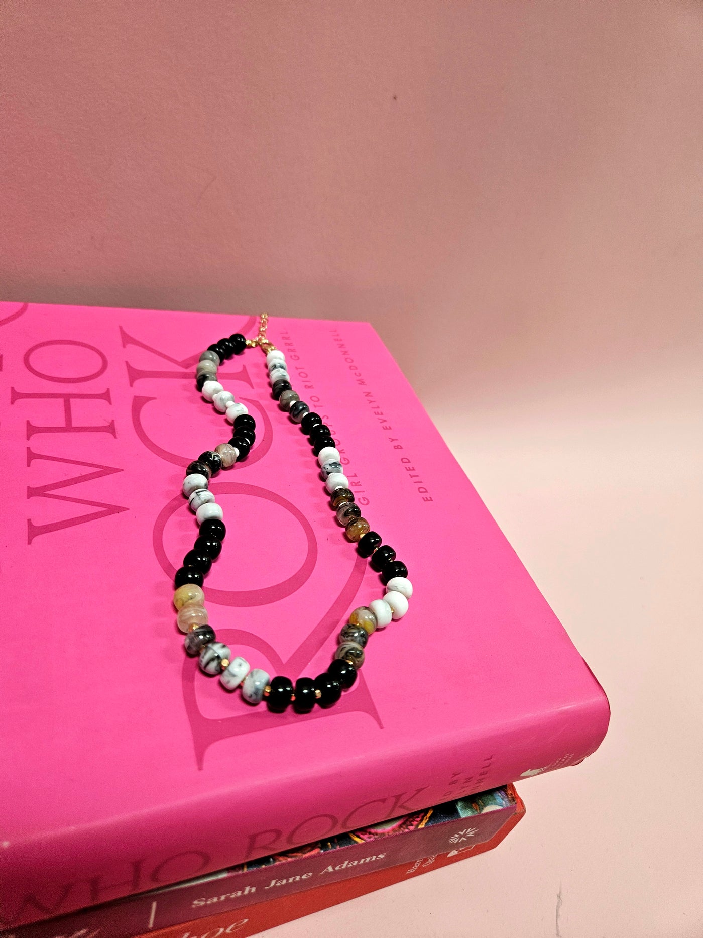 The Whitney Black & White Necklace