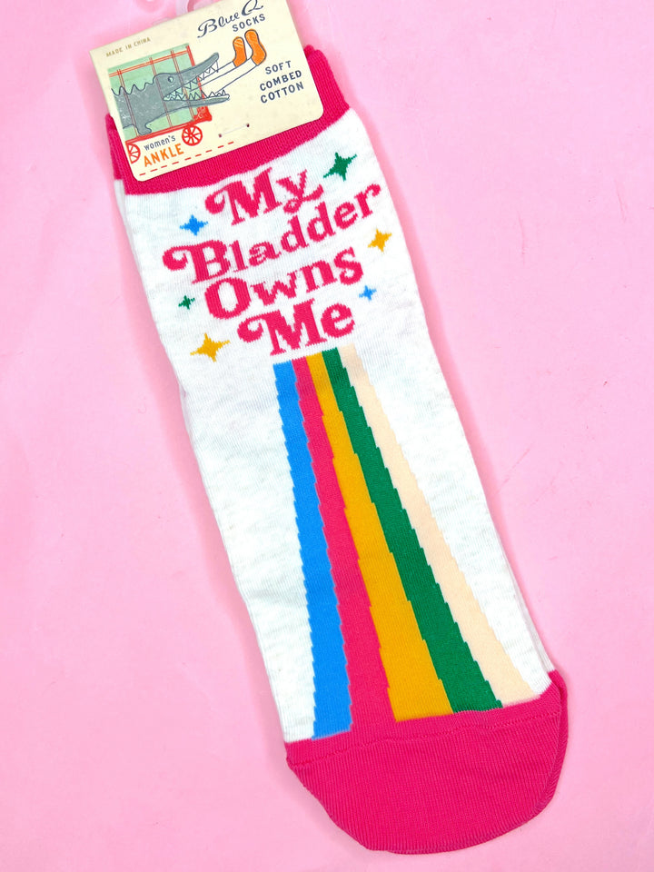My Bladder Owns Me Ankle Socks