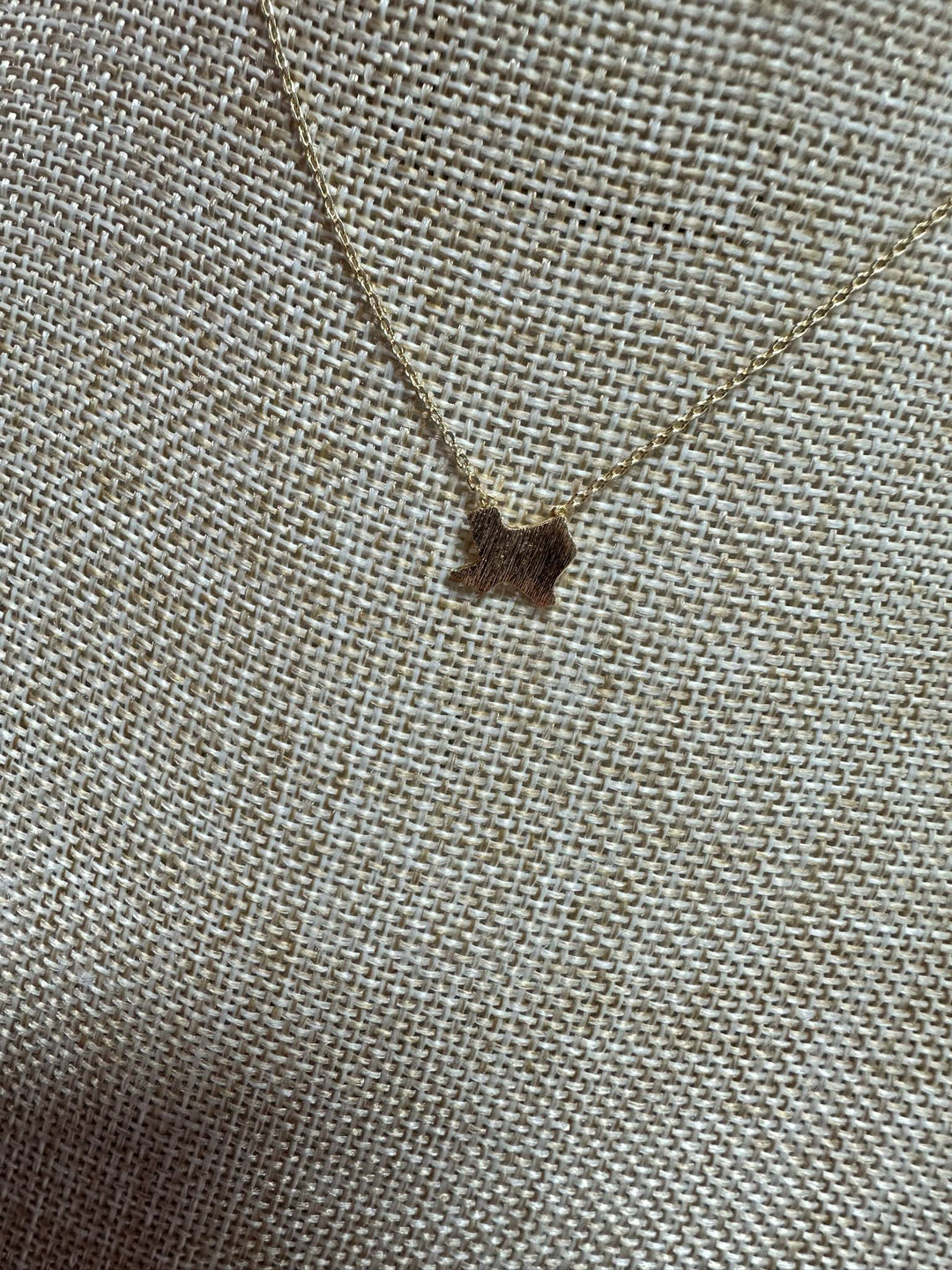 The Tiny Texas Necklace